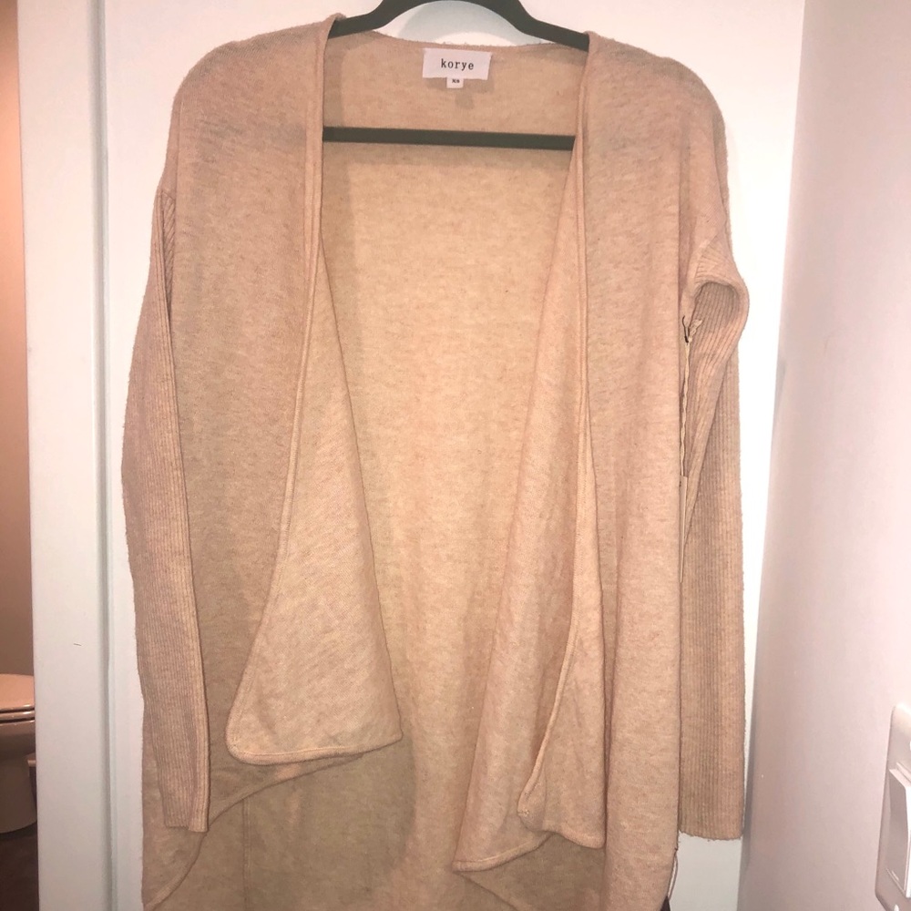 Korye Duster Pink Cardigan